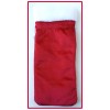 Red Velvet Faux Fur Bag
